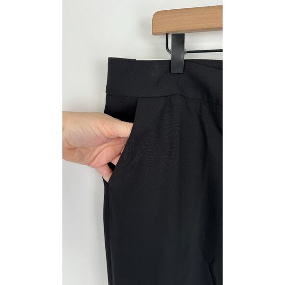 Calvin Klein Womens Black Trouser Dress Pants Classic Fit Flat Front Size 14 NWT - Picture 4 of 9